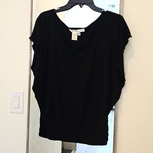 STUDIO M  by Max Azria Black Pullover Top